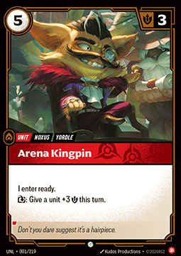 Arena Kingpin - Unleashed (Common) [UNL-001] Immagine principale del prodotto