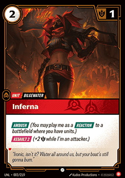 Inferna - Unleashed (Common) [UNL-002] Immagine principale del prodotto
