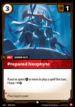 Prepared Neophyte - Unleashed (Common) [UNL-004] Main image