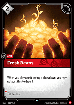 Fresh Beans - Unleashed (Uncommon) [UNL-011] Main image
