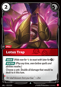 Lotus Trap - Unleashed (Uncommon) [UNL-013] Main image