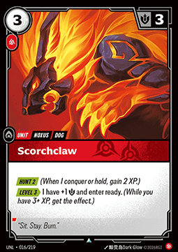 Scorchclaw - Unleashed (Uncommon) [UNL-016] Main image