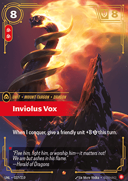 Inviolus Vox - Unleashed (Epic) [UNL-027] Immagine principale del prodotto