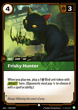 Frisky Hunter - Unleashed (Common) [UNL-033] Immagine principale del prodotto