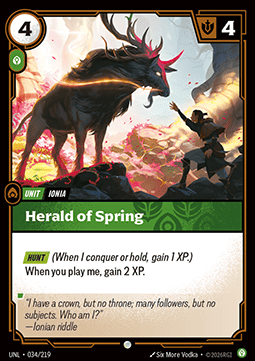 Herald of Spring - Unleashed (Common) [UNL-034] Immagine principale del prodotto