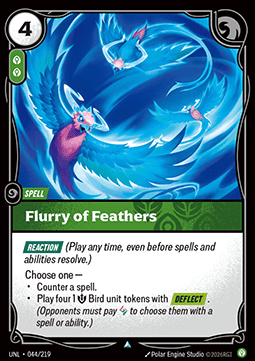 Flurry of Feathers - Unleashed (Uncommon) [UNL-044] Main image