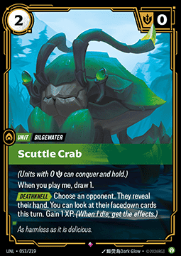 Scuttle Crab - Unleashed (Rare) [UNL-053] Main image