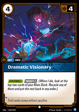 Dramatic Visionary - Unleashed (Common) [UNL-062] Main image