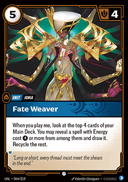 Fate Weaver - Unleashed (Common) [UNL-064] Main image