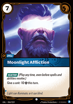 Moonlight Affliction - Unleashed (Common) [UNL-066] Main image