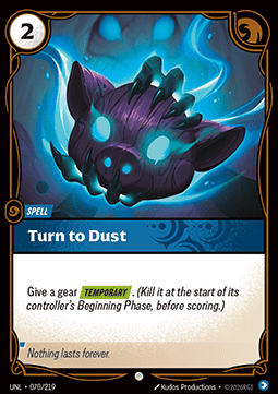 Turn to Dust - Unleashed (Common) [UNL-070] Main image