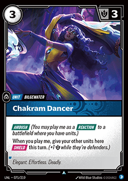 Chakram Dancer - Unleashed (Uncommon) [UNL-071] Main image