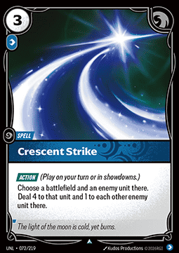 Crescent Strike - Unleashed (Uncommon) [UNL-072] Main image