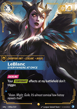 Leblanc, Everywhere at Once (V.2 - Showcase) - Unleashed (Showcase) [UNL-090a] Hoofdafbeelding