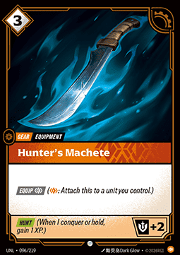Hunter's Machete - Unleashed (Common) [UNL-096] Hoofdafbeelding