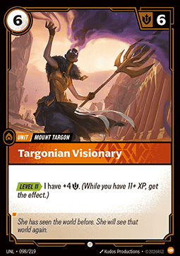 Targonian Visionary - Unleashed (Common) [UNL-098] Hoofdafbeelding