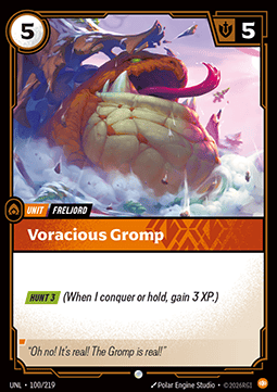 Voracious Gromp - Unleashed (Common) [UNL-100] Hoofdafbeelding