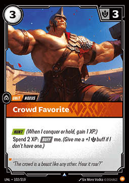 Crowd Favorite - Unleashed (Uncommon) [UNL-102] Hoofdafbeelding