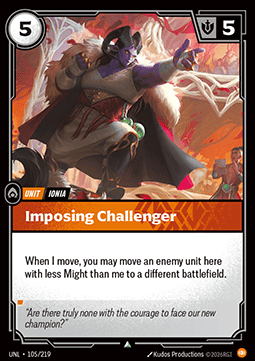 Imposing Challenger - Unleashed (Uncommon) [UNL-105] Hoofdafbeelding