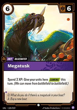 Megatusk - Unleashed (Common) [UNL-126] Hoofdafbeelding