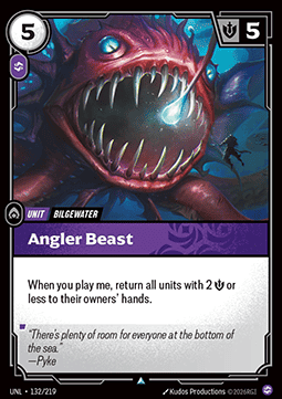 Angler Beast - Unleashed (Uncommon) [UNL-132] Hoofdafbeelding