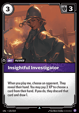 Insightful Investigator - Unleashed (Uncommon) [UNL-135] Hoofdafbeelding