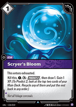 Scryer's Bloom - Unleashed (Uncommon) [UNL-136] Hoofdafbeelding