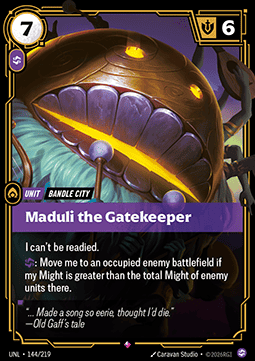 Maduli the Gatekeeper - Unleashed (Rare) [UNL-144] Hoofdafbeelding