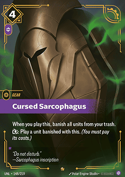 Cursed Sarcophagus - Unleashed (Epic) [UNL-148] Hoofdafbeelding