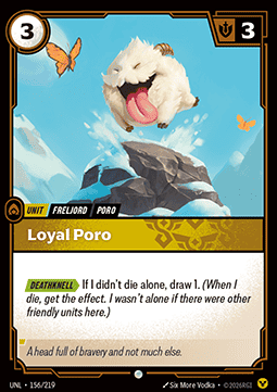Loyal Poro - Unleashed (Common) [UNL-156] Hoofdafbeelding