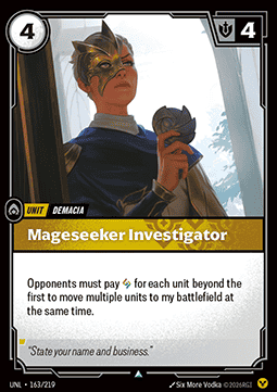 Mageseeker Investigator - Unleashed (Uncommon) [UNL-163] Immagine principale del prodotto