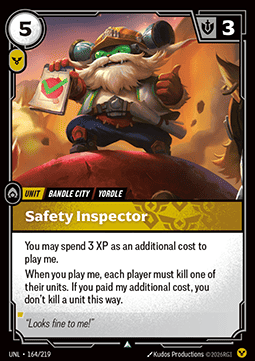 Safety Inspector - Unleashed (Uncommon) [UNL-164] Immagine principale del prodotto