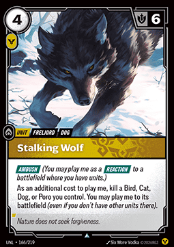 Stalking Wolf - Unleashed (Uncommon) [UNL-166] Immagine principale del prodotto