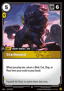 Starhound - Unleashed (Uncommon) [UNL-167] Immagine principale del prodotto
