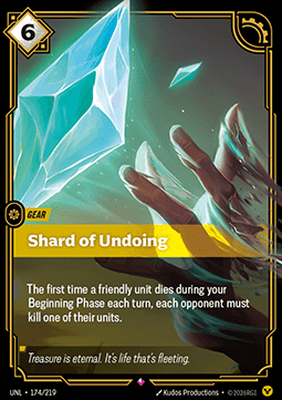 Shard of Undoing - Unleashed (Rare) [UNL-174] Immagine principale del prodotto