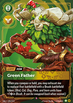 Ivern, Green Father (V.1 - Rare) - Unleashed (Rare) [UNL-195] Image principale du produit