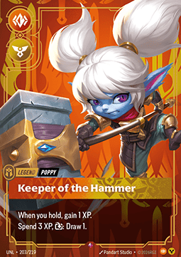 Poppy, Keeper of the Hammer (V.1 - Rare) - Unleashed (Rare) [UNL-203] Immagine principale del prodotto