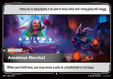 Amateur Recital - Unleashed (Uncommon) [UNL-207] Immagine principale del prodotto