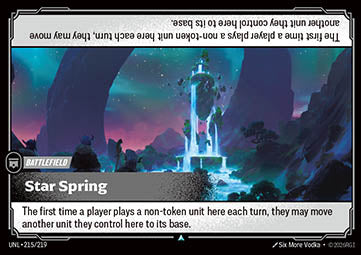 Star Spring - Unleashed (Uncommon) [UNL-215] Immagine principale del prodotto