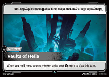 Vaults of Helia - Unleashed (Uncommon) [UNL-219] Immagine principale del prodotto
