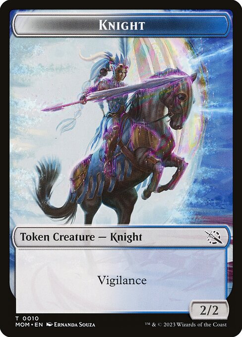 Knight – March of the Machine Tokens (TMOM-10) Magic: The Gathering card | LC-REM-20260804-15711440699724-88439bfc-8942-473b-9e4f-863017788476