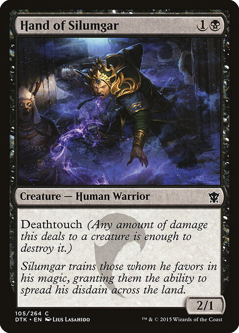 Hand of Silumgar – Dragons of Tarkir (DTK-105) Magic: The Gathering card