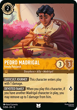 Pedro Madrigal - Family Patriarch