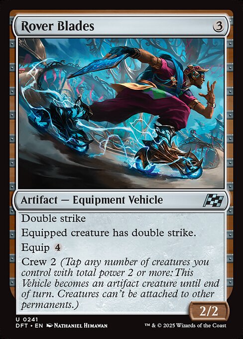 Rover Blades – Aetherdrift (DFT-241) Magic: The Gathering card Imagen principal del producto