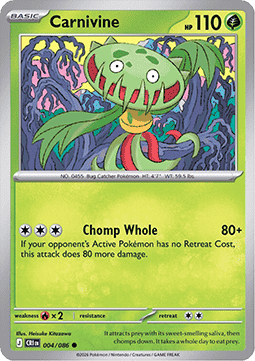 Carnivine - Chaos Rising (Common) [CRI-004] Image principale du produit