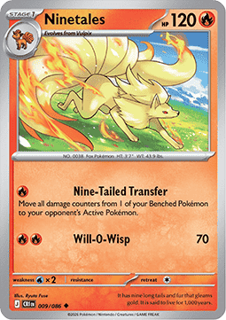 Ninetales - Chaos Rising (Uncommon) [CRI-009] Main image