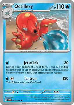 Octillery - Chaos Rising (Common) [CRI-017] Imagen principal del producto