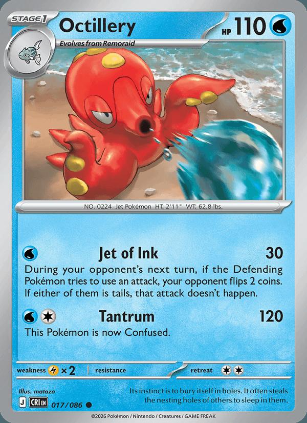 Octillery - Chaos Rising (Common) [CRI-017] Imagen principal del producto
