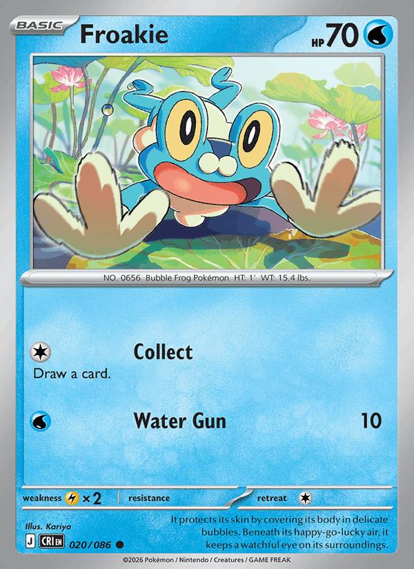Froakie - Chaos Rising (Common) [CRI-020] Hoofdafbeelding