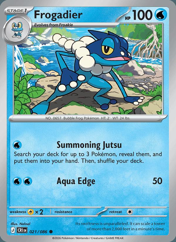 Frogadier - Chaos Rising (Common) [CRI-021] Hauptbild